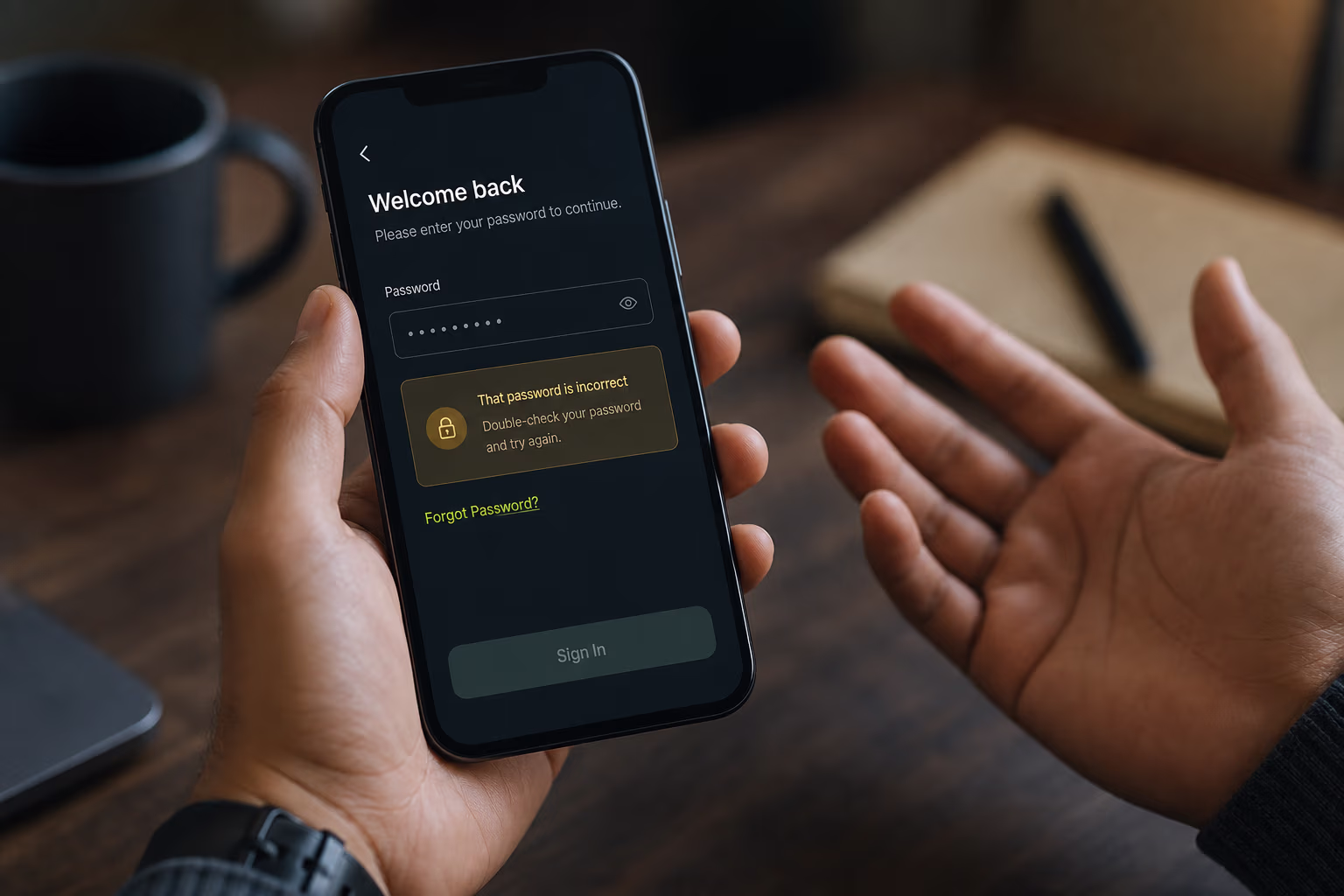 Enter Account Information